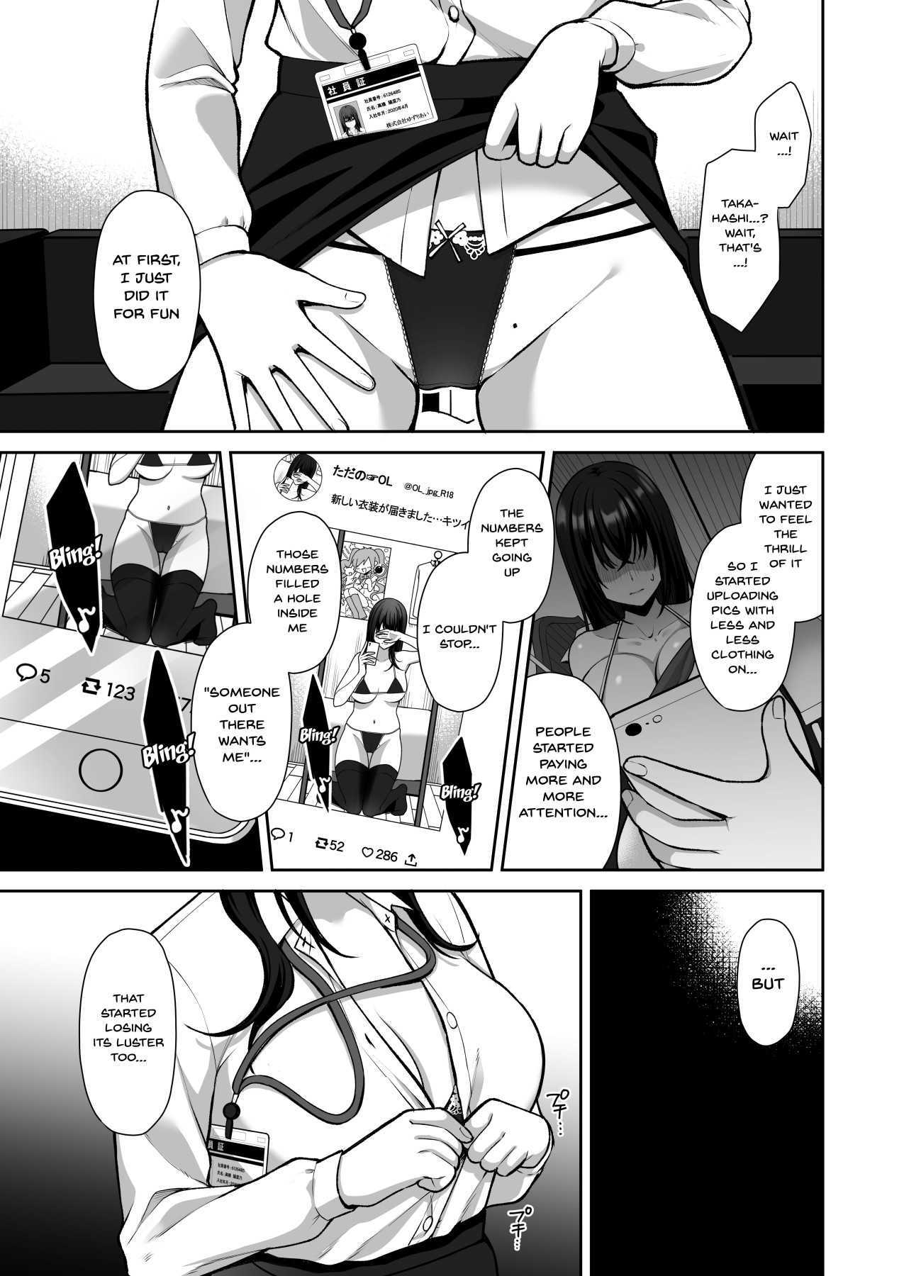 Hentai Manga Comic-An Office Lady's Behind The Scenes Masochistic Onahole Training-Read-10